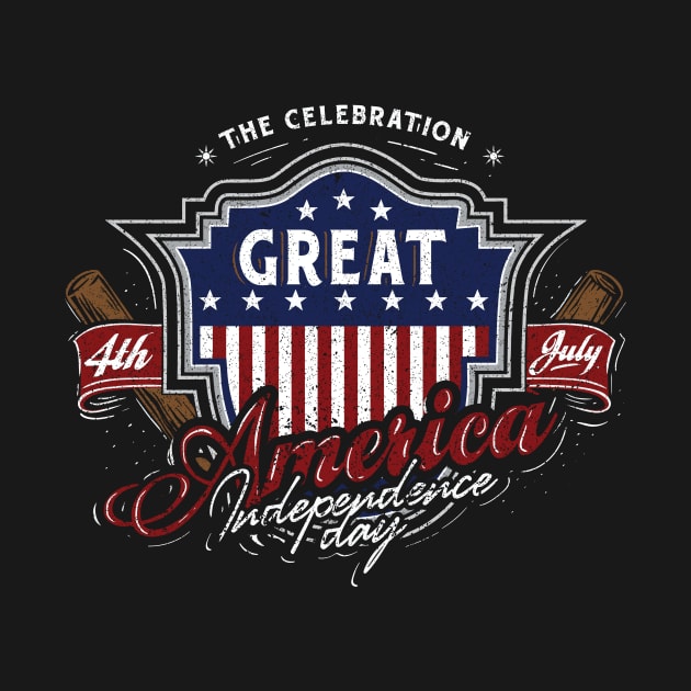 4th Of July american independence by Apparel-Kingdom