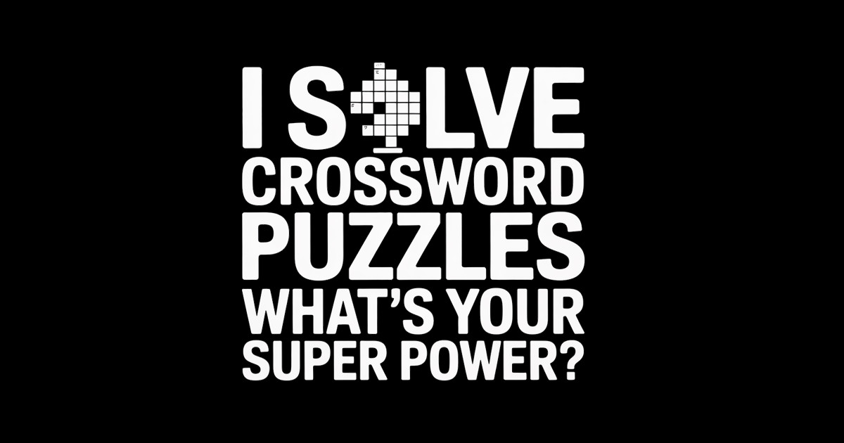 Crossword Puzzle Crossword Puzzle Gift Solve Crossword Crossword