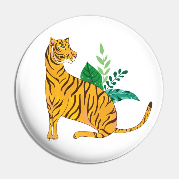 Another tiger being a tiger Pin by estudioanzol