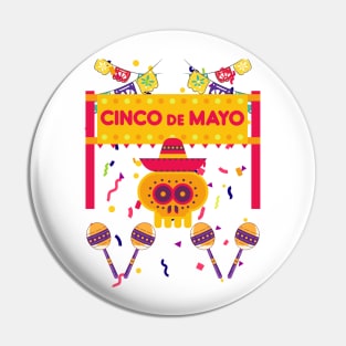 Feliz Cinco De Mayo Pin