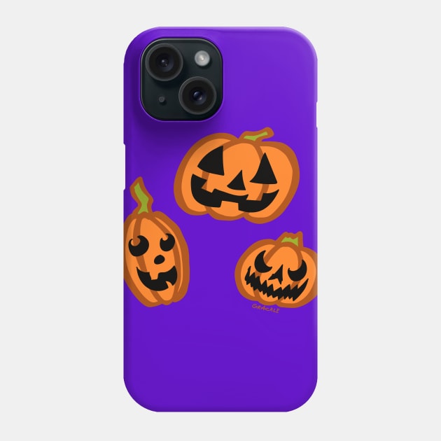 Jack-o-Lanterns Galore! Phone Case by Jan Grackle