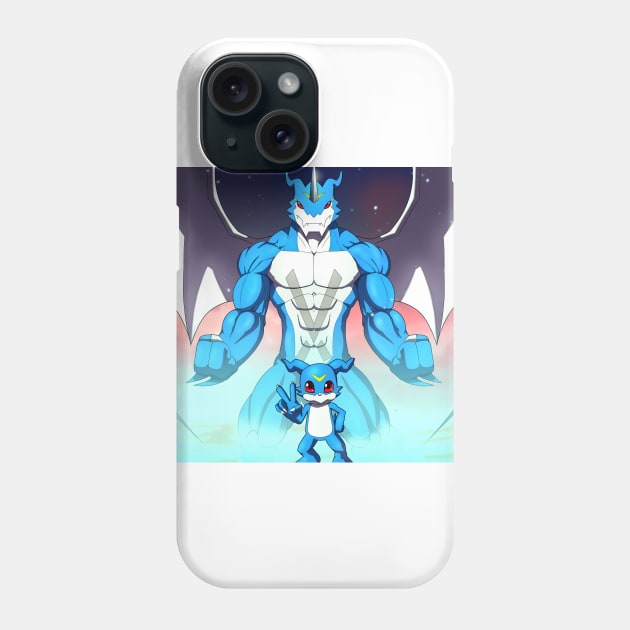 Exveemon and Veemon Phone Case by DeyvidEndo182