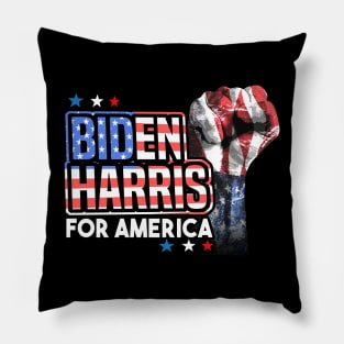 Biden Harris For America Fist Pillow