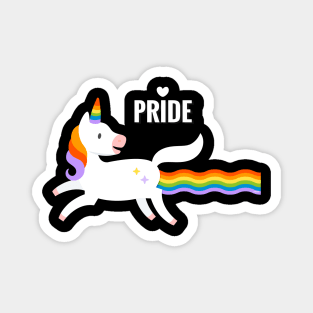 Rainbow Unicorn Gay Pride Month t-shirt Shirt Tee Gift Magnet