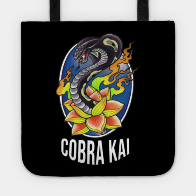 cobra kai design - Cobra Kai - Tote Bag | TeePublic UK