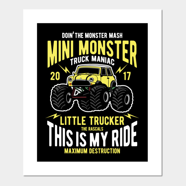 mini monster truck ride on