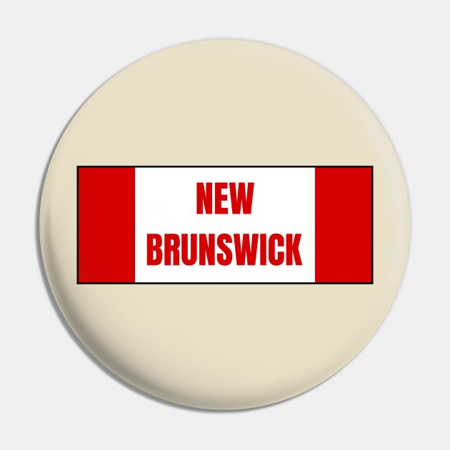 New Brunswick in Canadian Flag Colors Pin by aybe7elf