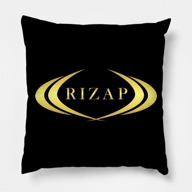 Yakuza 6 - RIZAP logo Pillow by krispies69