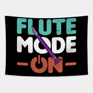 Flute Mode On Flutist Flute Tapestry