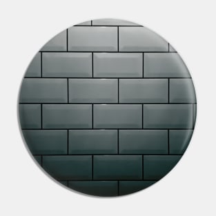 Subway tile (dark) Pin