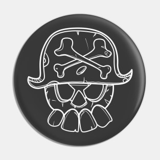 Pirate skull Pin