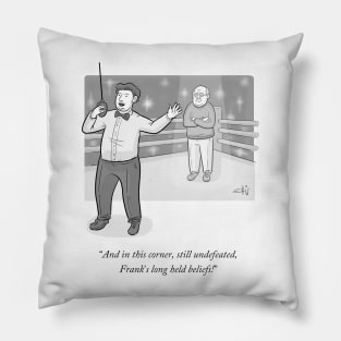 Boxing Beliefs Pillow