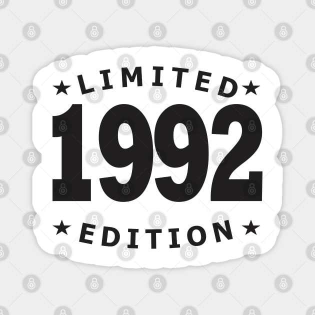 Limited - Edition 1992 Magnet by Qasim