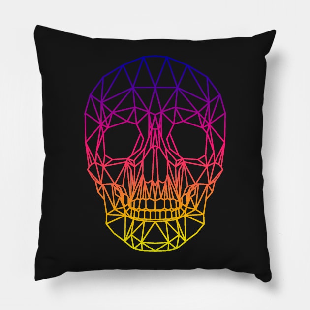 Skull Pillow by Digitanim8tor