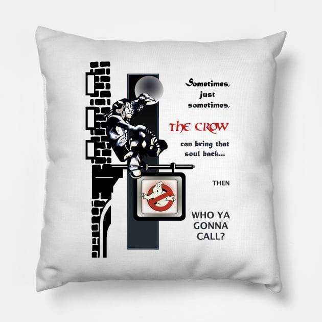 Crow Busters Pillow by ActionNate