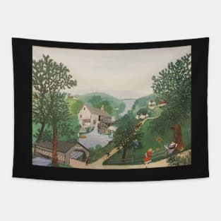 grandma moses Tapestry