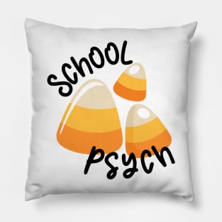 School Psychologist Halloween Pillow