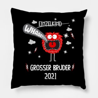 Große Schwester 2021 lustiges Monster Schwangerschaft Pillow