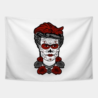 Frida Sugar Skull Tapestry