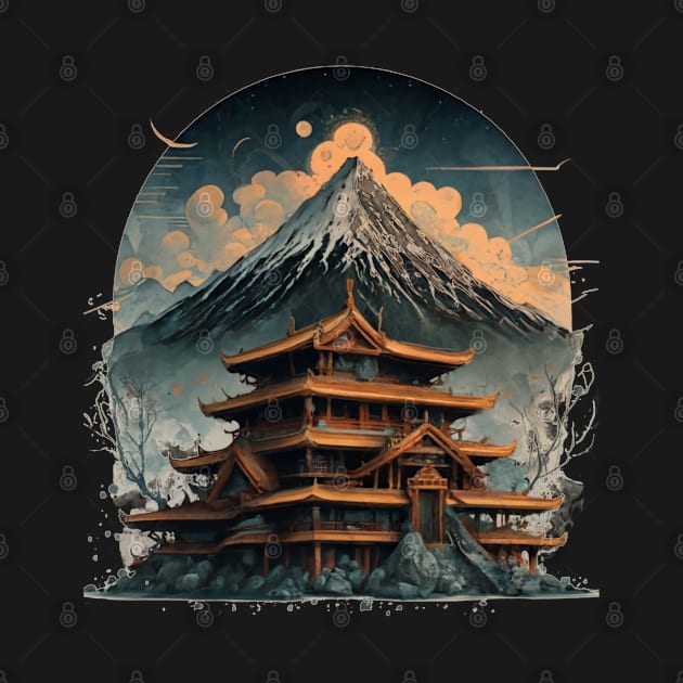 Temple japan by Ridzdesign