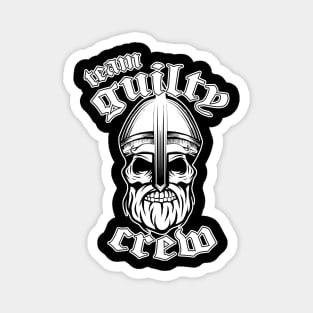 bearded skull Magnet