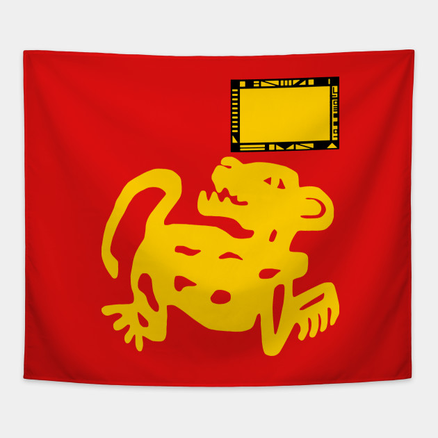 red jaguars legends of the hidden temple tapestry teepublic