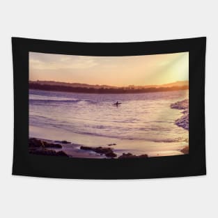 Afternoon Surf in Byron Bay Tapestry