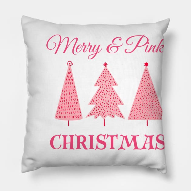 Pink Christmas Pillow by stressless