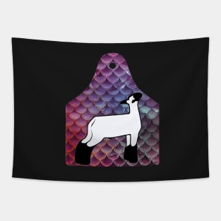 Mermaid Ear Tag - Market Lamb 1 - NOT FOR RESALE WITHOUT PERMISSION Tapestry