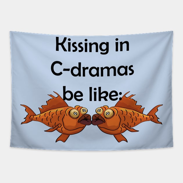 Kissing in C Dramas be like Tapestry by vixfx