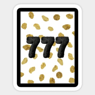 777 Angel Number Sticker – Kenna's Crystals