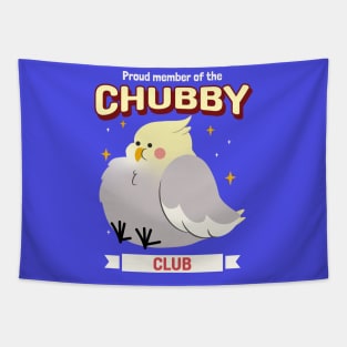 Chubby Club Bird Lover Tapestry