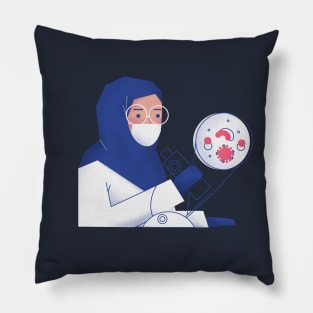 Muslim Essential Employee Fight Coronavirus Pillow