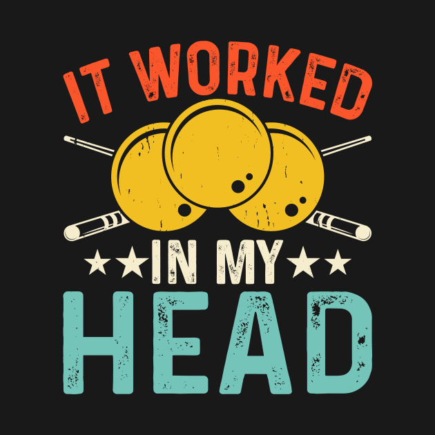 It Worked In My Head T shirt For Women T-Shirt by QueenTees