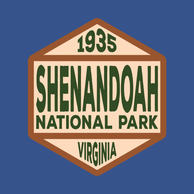 Discover Shenandoah National Park badge - National Park - T-Shirt