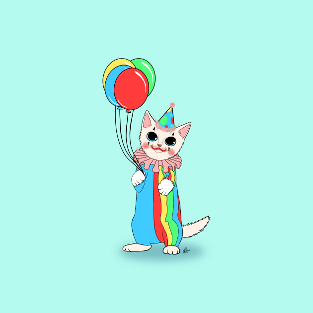 Clown Catz: "Kitto" by TheNostalgicArtist