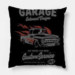 Garage Custom Service Pillow