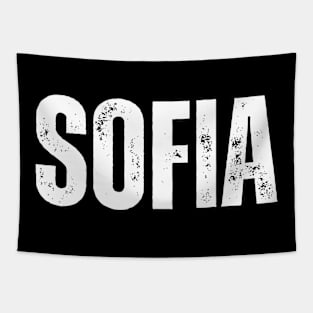 Sofia Name Gift Birthday Holiday Anniversary Tapestry