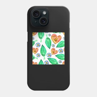 Green like the eyes of the green-eyed dragon Phone Case