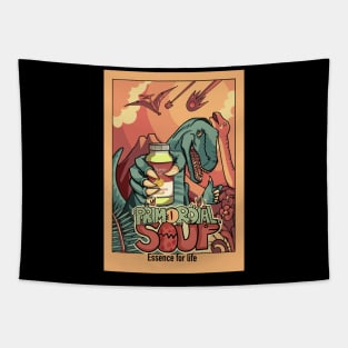 primordial soup dino Tapestry