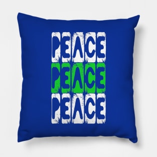 World Peace Anti War Save Lives Pillow