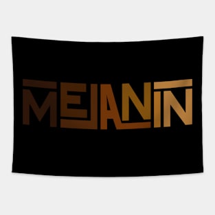 Melanin Typography Tapestry