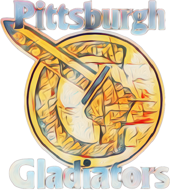 Pittsburgh Gladiators Football Kids T-Shirt by Kitta’s Shop