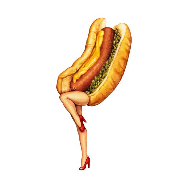 Movie Girls Hot Dog Girl by KellyGilleran