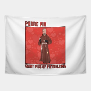 Padre Pio Saint Pius of Pietrelcina Tapestry