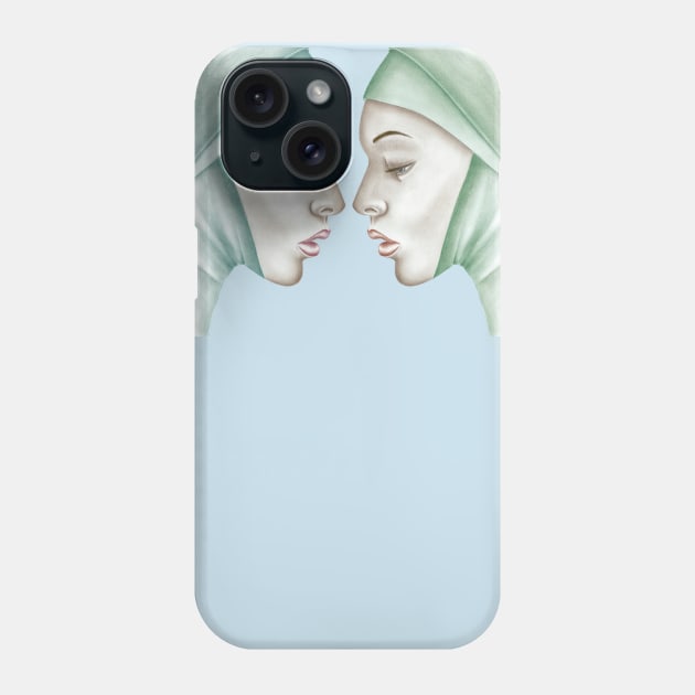 Nun Phone Case by Zdenucha