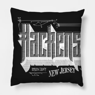 Vintage Hackensack, NJ Pillow