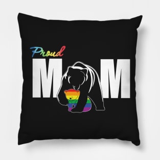 Proud Mom Lgbt Pillow