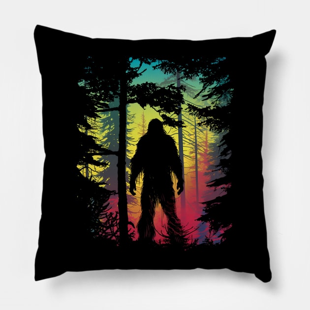 Bigfoot Pillow by RicoMambo