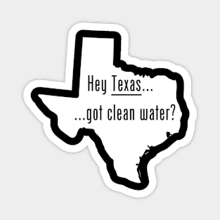 Texas - Got Clean Water Magnet